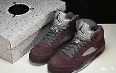 5 Air “Burgundy” Jordan 0601